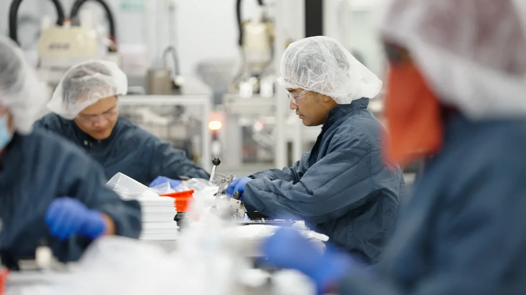 Stills from Forj Medical factory